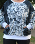 PRE ORDER - Washed Out Floral Geo