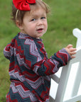 PRE ORDER - Textured Christmas Chevron