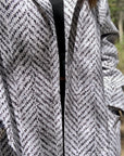 PRE ORDER - Large Scale White Herringbone