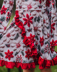 PRE ORDER - Poinsettia Embroidery
