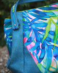 Neon Watercolour Palms