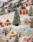 Christmas Village Embroidery