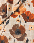 Pressed Canvas Flowers