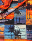 Summer Palm Tree Patchwork