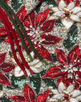 Glittery Poinsettia