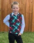 Sparkle Christmas Plaid