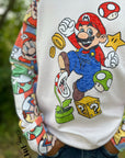 Retro Bros Cream Panel