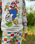 Retro Bros Cream Panel