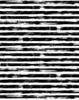 Black and White Painted Stripe