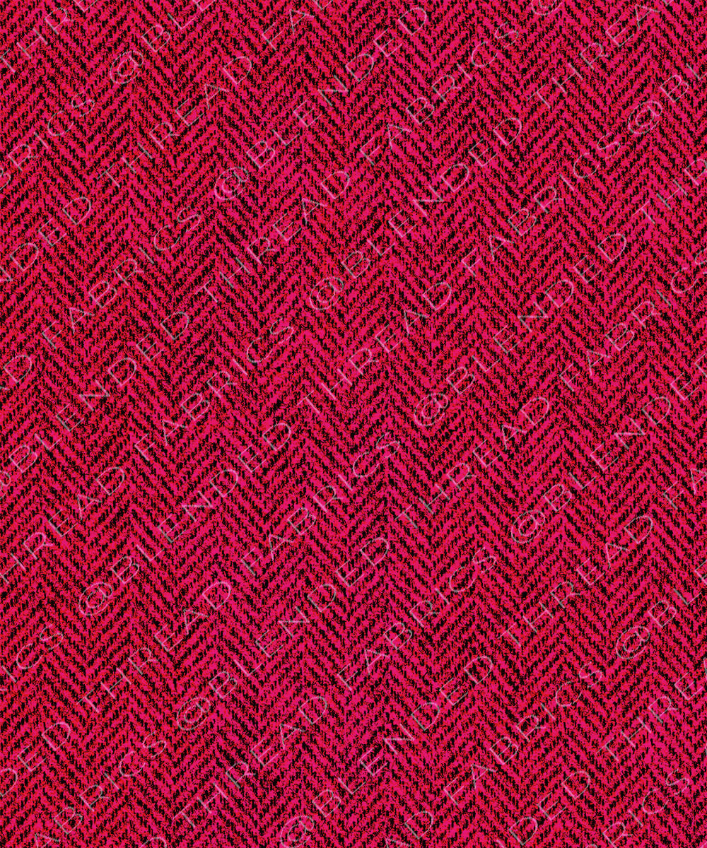 PRE ORDER - Bright Pink Herringbone