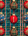 Christmas Bauble Plaid