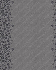 PRE ORDER - Dark Leopard Double Border