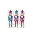 PRE ORDER - Glittered Nutcracker Panel