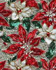 Glittery Poinsettia