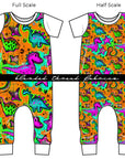 PRE ORDER - Neon Drawn Dinos