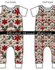 PRE ORDER - Poinsettia Embroidery