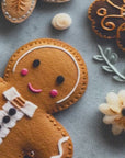 PRE ORDER - Gingerbread Felt