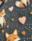 PRE ORDER - Embroidered Foxes