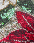 Glittery Poinsettia