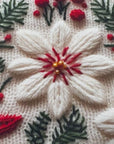 PRE ORDER - Poinsettia Embroidery