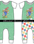PRE ORDER - Retro Bros Green Panel