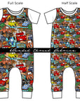 PRE ORDER - Cartoon Sketchy Cars