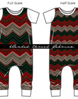 PRE ORDER - Textured Christmas Chevron