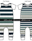 PRE ORDER - Viridian Stripe