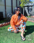 Heathered Orange