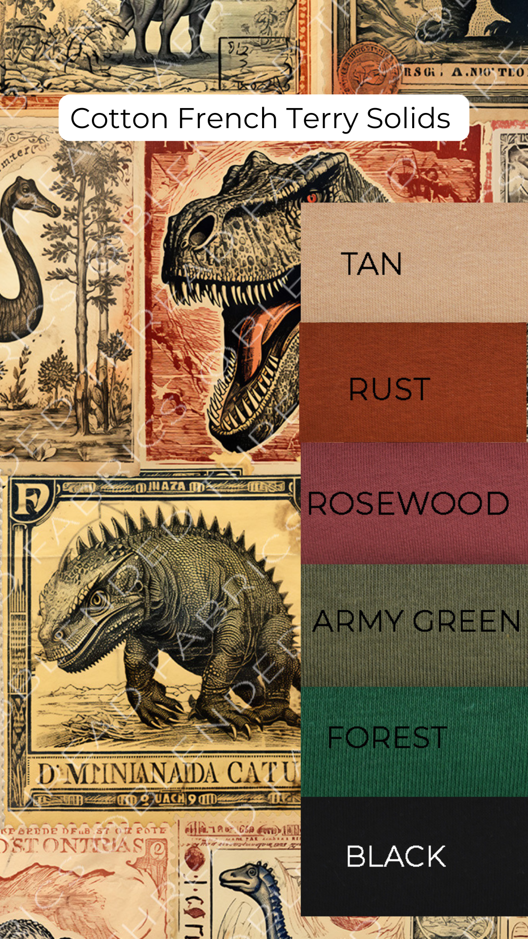 PRE ORDER - Dinosaur Stamps