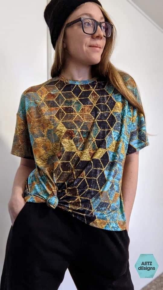 PRE ORDER - Patina Geo – Blended Thread Fabrics