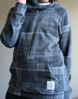 PRE ORDER - Grey Knitted Plaid