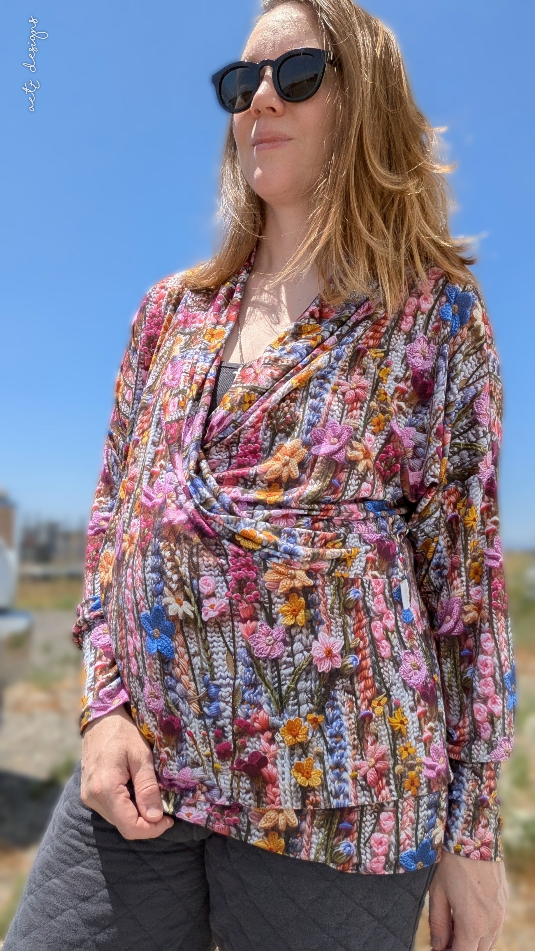 PRE ORDER - Embroidered Wildflower