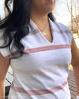 PRE ORDER - Cinnamon Rose Stripe