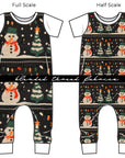 Snowman Knitted Sweater