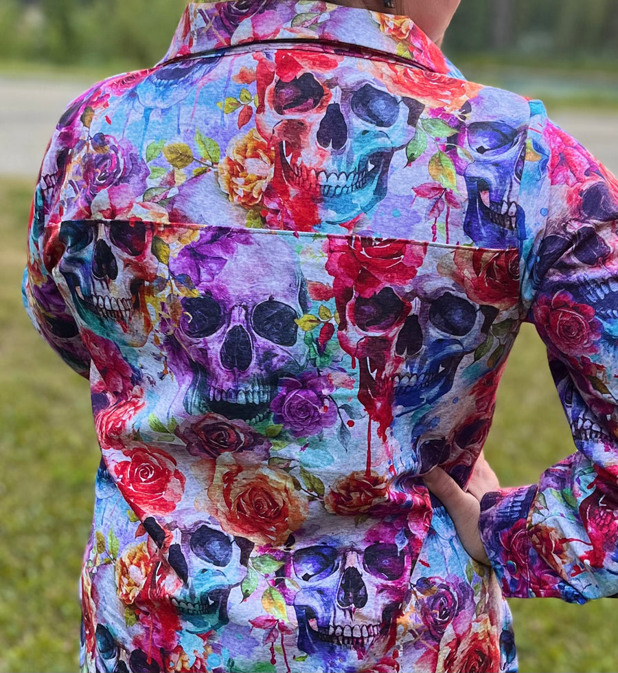 PRE ORDER - Floral Skulls