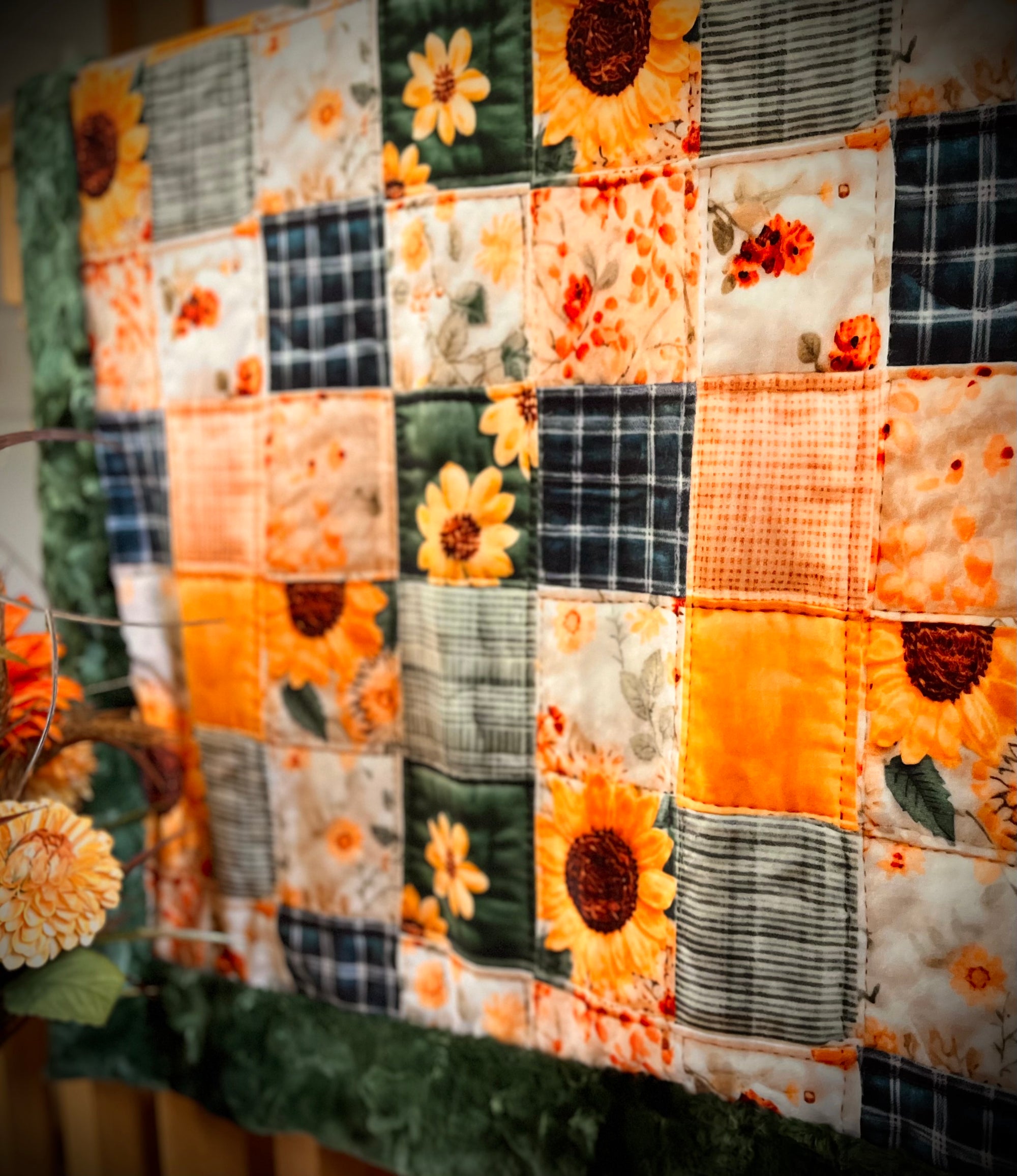 PRE ORDER - Sunflower Quilt Patchwork