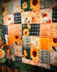 PRE ORDER - Sunflower Quilt Patchwork