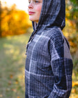 PRE ORDER - Grey Knitted Plaid