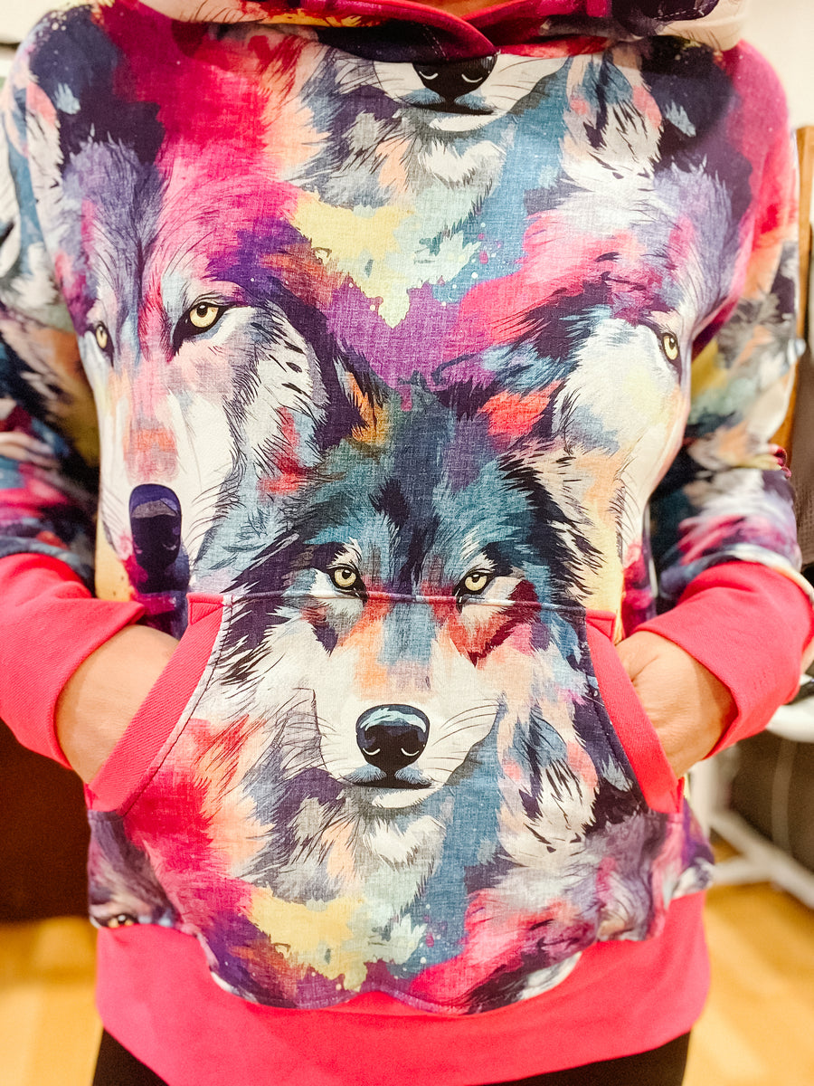 PRE ORDER - Watercolour Wolf