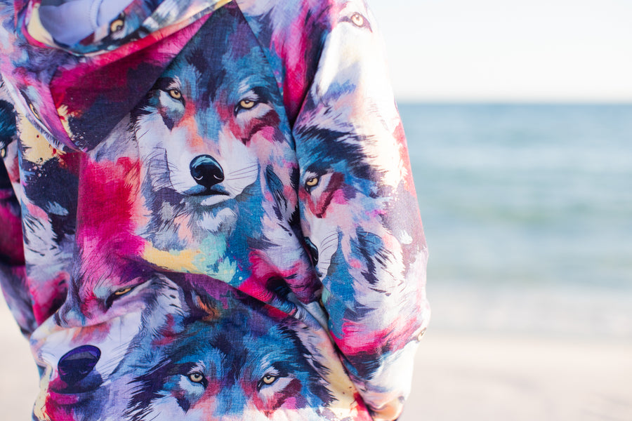 PRE ORDER - Watercolour Wolf