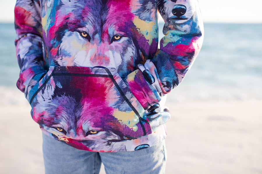 PRE ORDER - Watercolour Wolf