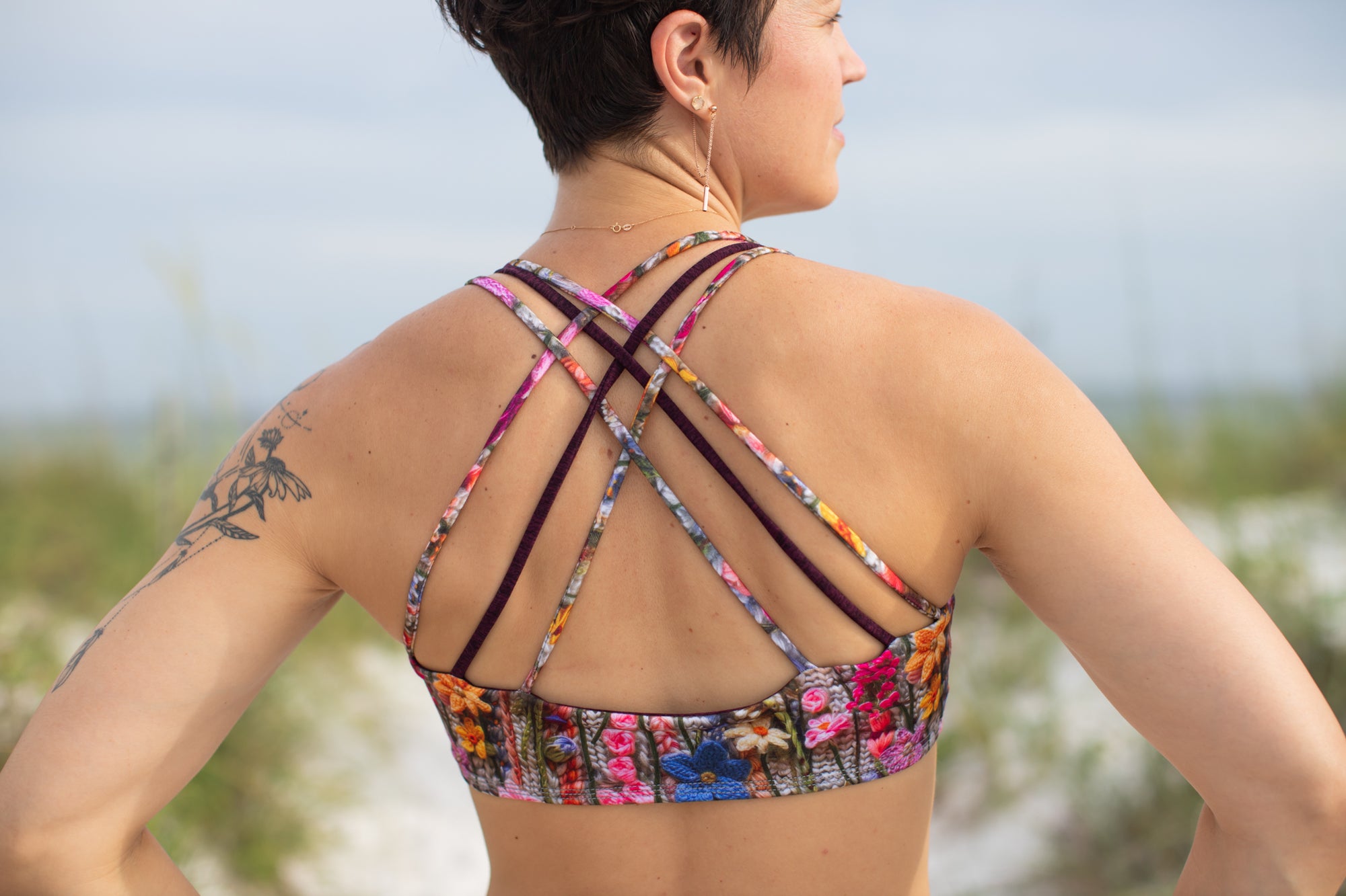 PRE ORDER - Embroidered Wildflower