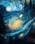 PRE ORDER - Starry Night Pine Trees