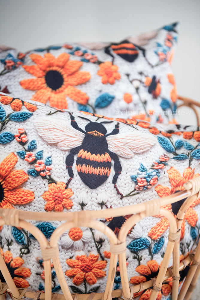 PRE ORDER - Embroidered Bees