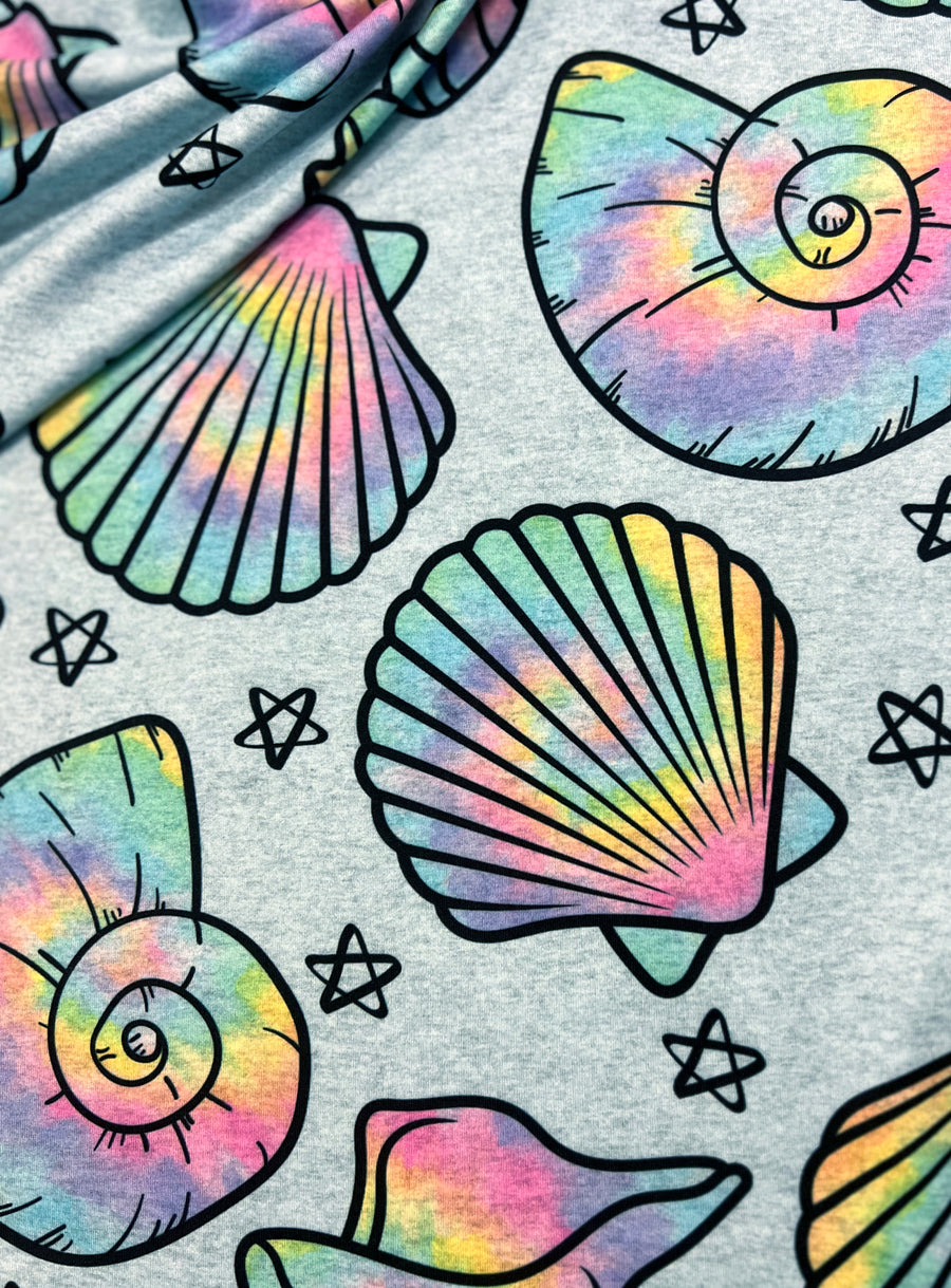 Tie Dye Seashells