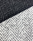 PRE ORDER - Large Scale Black Herringbone