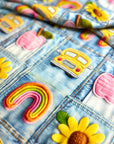 PRE ORDER - Denim School Patchwork