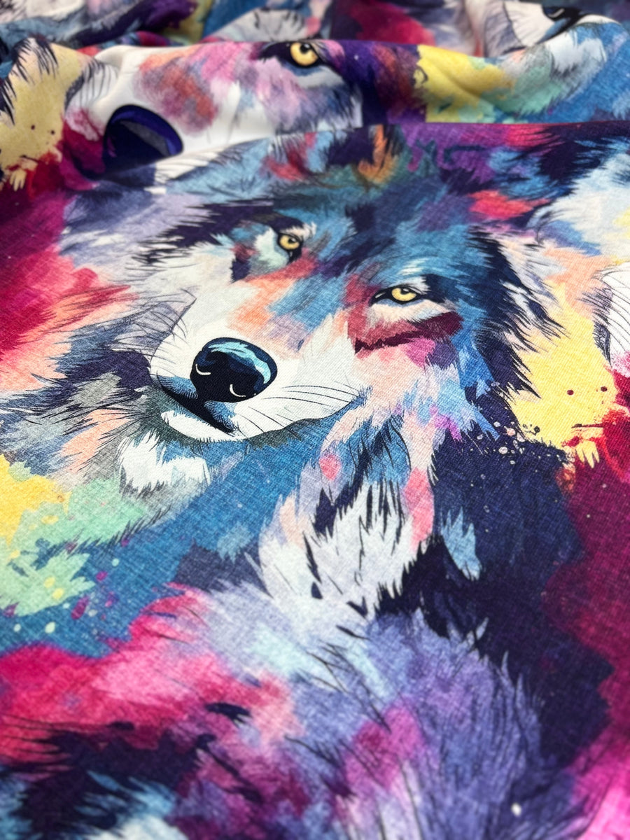 PRE ORDER - Watercolour Wolf