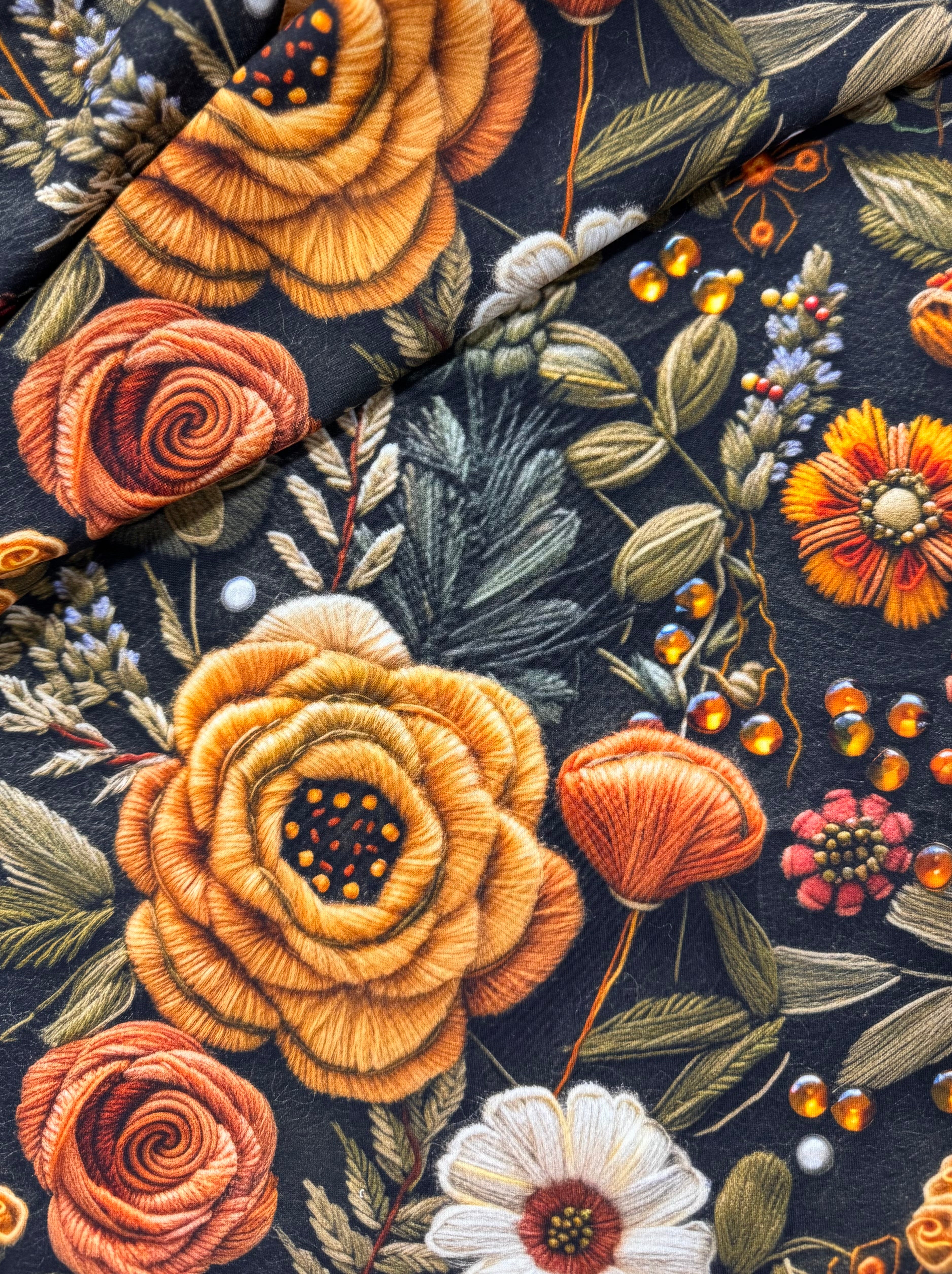 PRE ORDER - Felt Floral – Blended Thread Fabrics